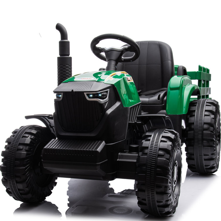 Green ride best sale on tractor